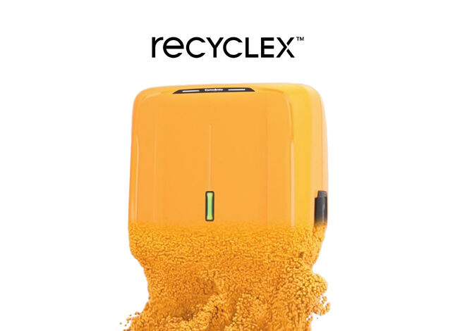 Wykonano z materiałów z recyklingu