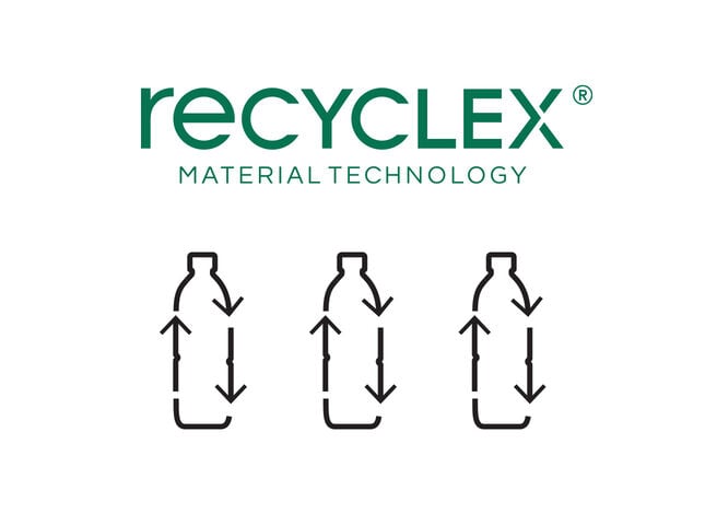 Wykonano z materiałów z recyklingu