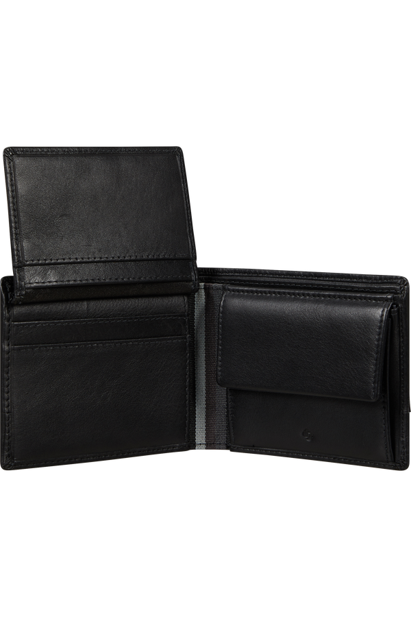 Samsonite Flagged Slg 046 - B 6CC+VFL+2C+C  Czarny