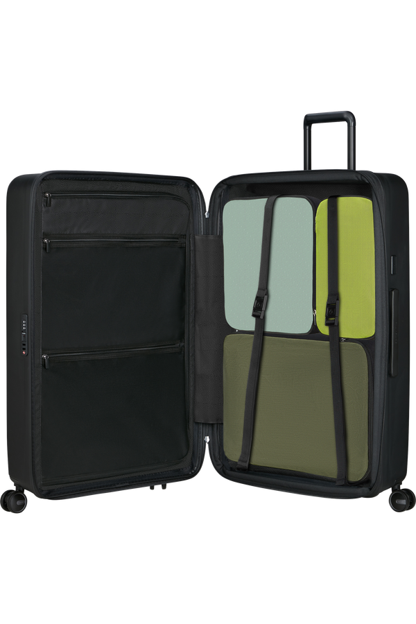 Samsonite Restackd Spinner Expandable 81cm  Czarny