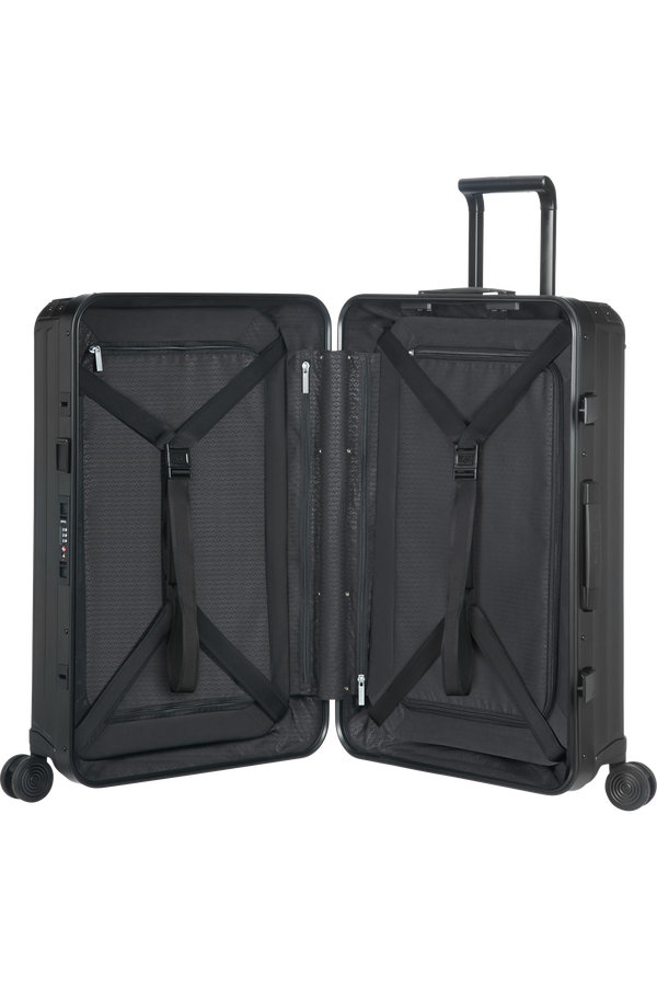 Samsonite Lite-Box Alu Spinner 69cm  Czarny