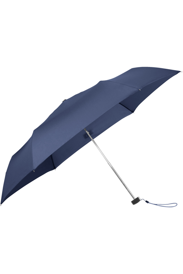 Samsonite Rain Pro Parasol Ultra Mini płaski 3 Sect. Niebieski