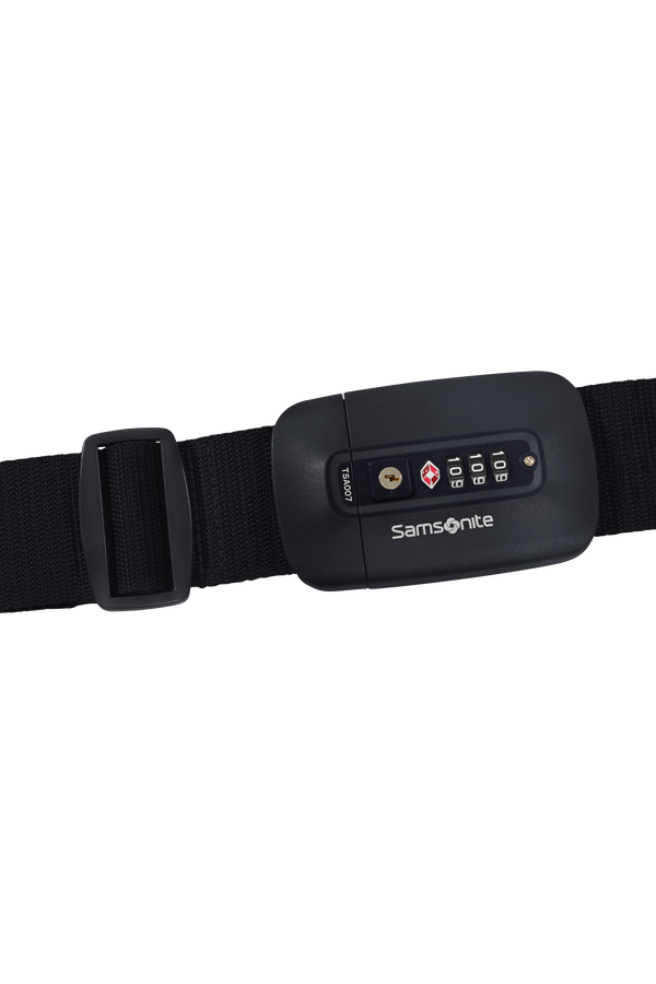 Samsonite Ta Revolution Luggage Strap/TSA Lock  Czarny