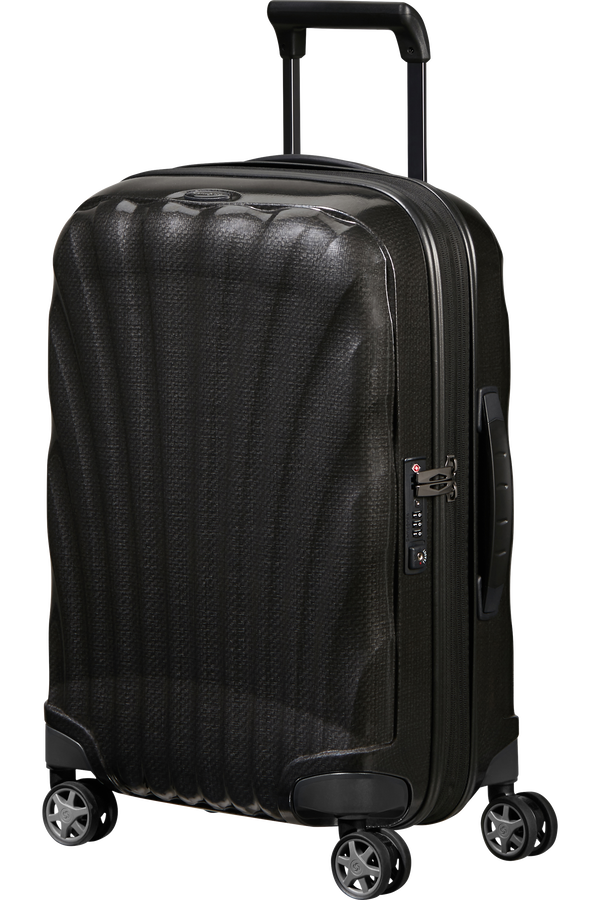 Samsonite C-Lite Spinner Expandable 55cm  Czarny
