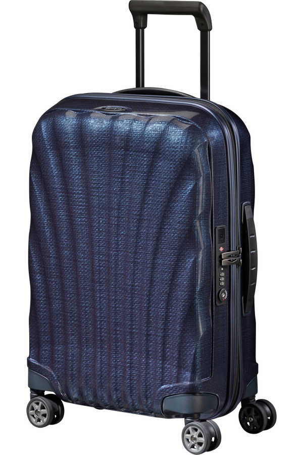 Samsonite C-Lite Spinner Expandable 55cm  Midnight Blue