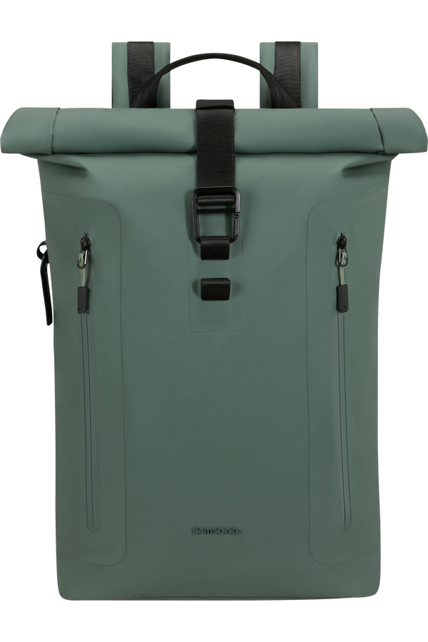 Samsonite Coatify Biz Rolltop Backpack 15.6'  Zielony