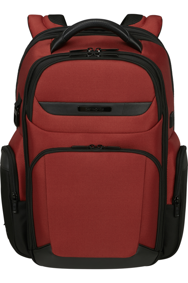 Samsonite Pro-Dlx 6 Backpack 3 Volume Expandable 15.6'  Czerwony