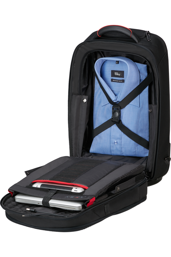 Samsonite Pro-DLX 6 Laptop Backpack with Wheels  17.3inch Czarny