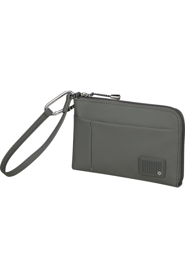 Samsonite Wander Last Mini Pouch  Gunmetal Green Samsonite Wander Last Mini Pouch  Gunmetal Green