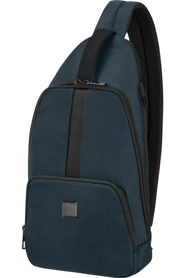 Samsonite Sacksquare Sling Bag M  Niebieski