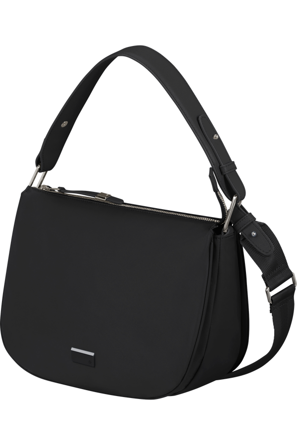 Samsonite Be-Her Hobo Bag Round 3 Compartments  Czarny