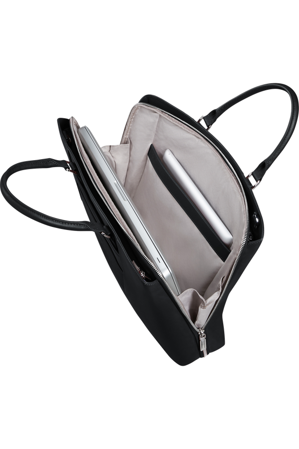 Image Biz Leather Teczka 15.6" | Samsonite Image Biz Leather Briefcase 15.6'  Czarny