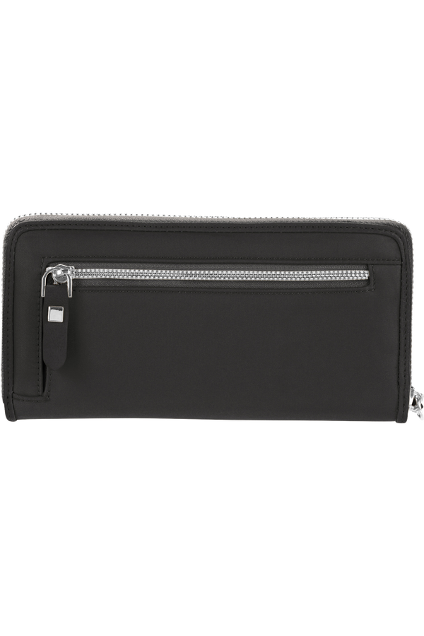 Samsonite Karissa Slg Wallet ZIP Around L  Czarny
