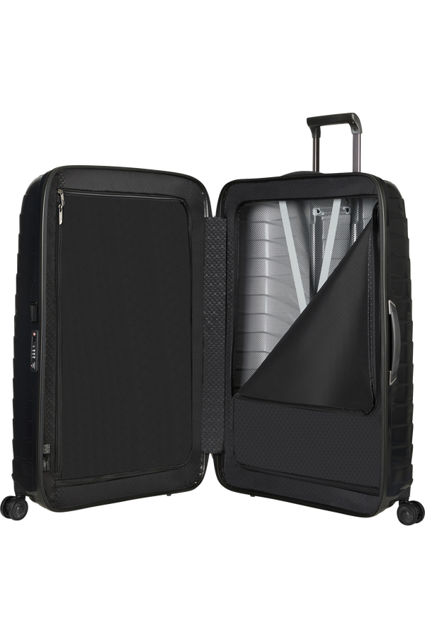 Samsonite Proxis Spinner 81cm  Czarny