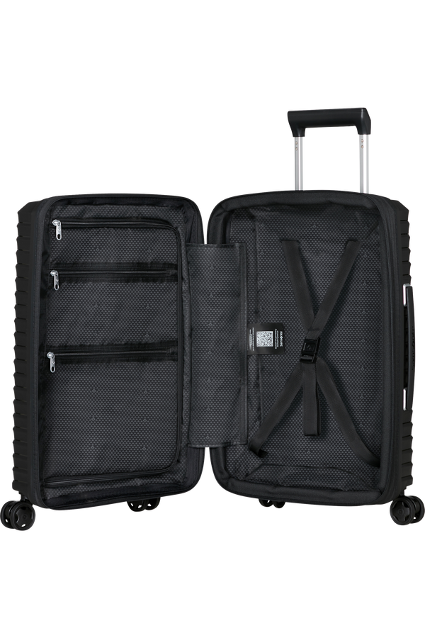 Samsonite Upscape Spinner Expandable Length 35cm 55cm  Czarny Samsonite Upscape Spinner Expandable Length 35cm 55cm  Czarny