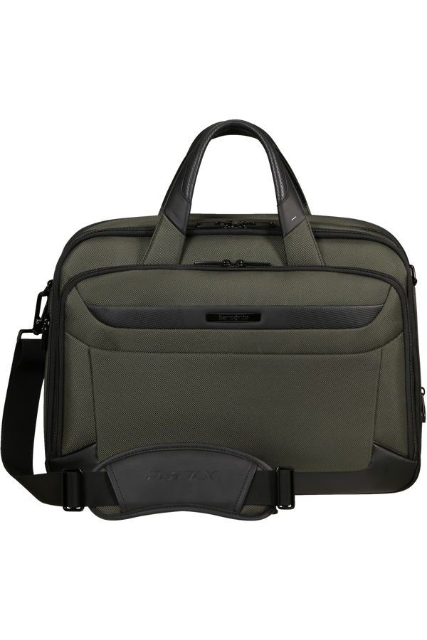 Samsonite Pro-Dlx 6 Bailhandle Expandable 15.6'  Zielony