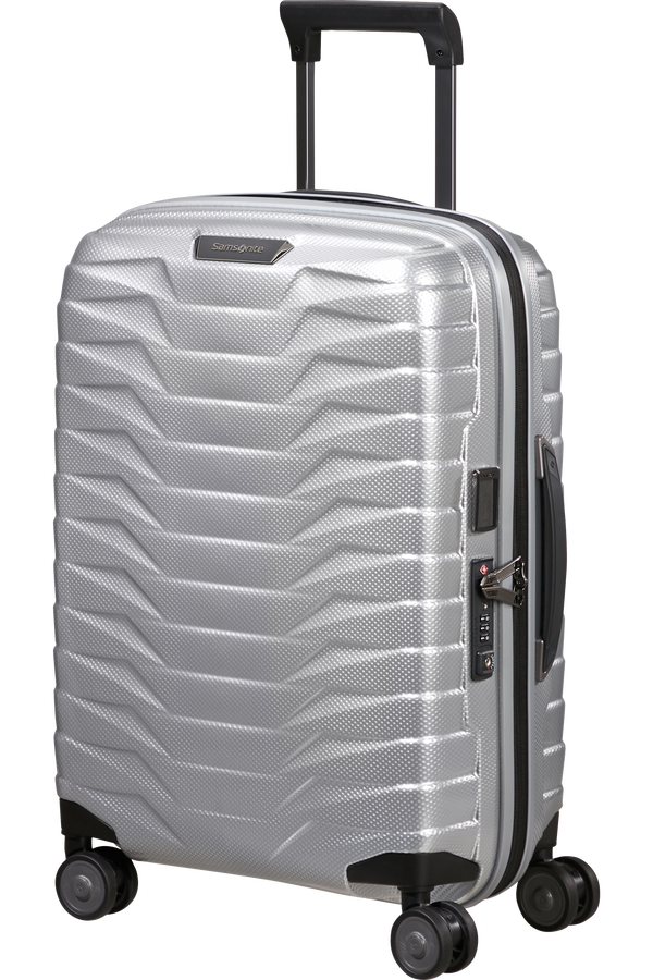 Samsonite Proxis Spinner Expandable Length 40cm 55cm  Silver