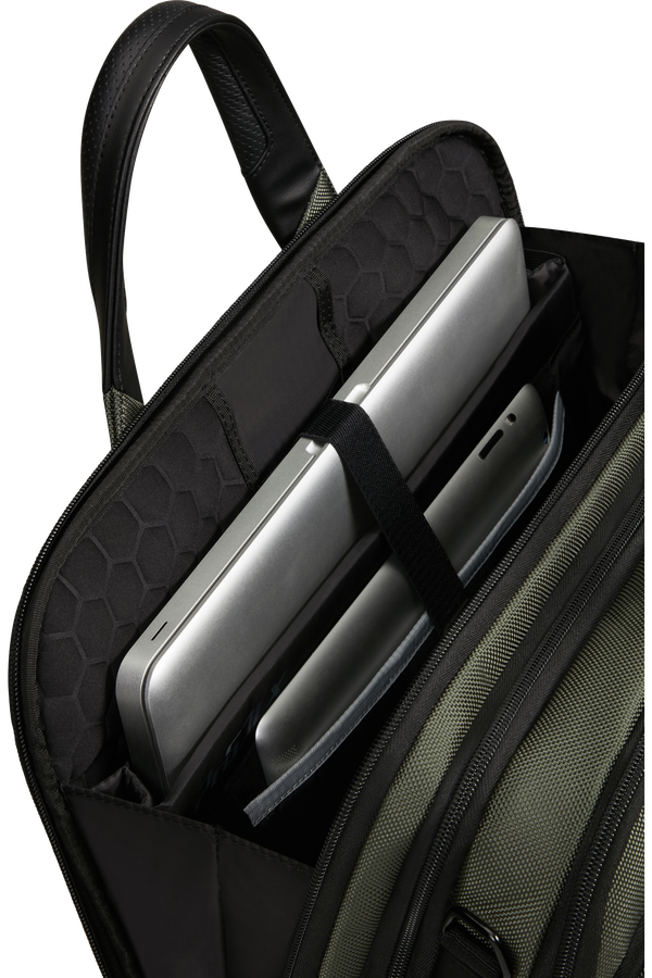 Samsonite Pro-Dlx 6 Bailhandle Expandable 15.6'  Zielony