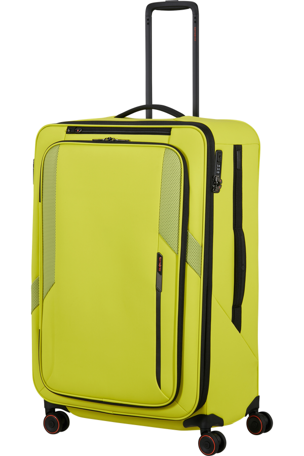Glazed Walizka na 4 kołach poszerzany 78cm | Samsonite Glazed Spinner Expandable 78cm  Lime Punch