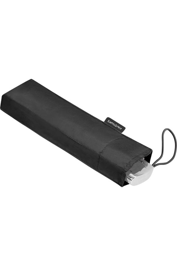 Samsonite Rain Pro Parasol manualny płaski 3 Sect. Czarny