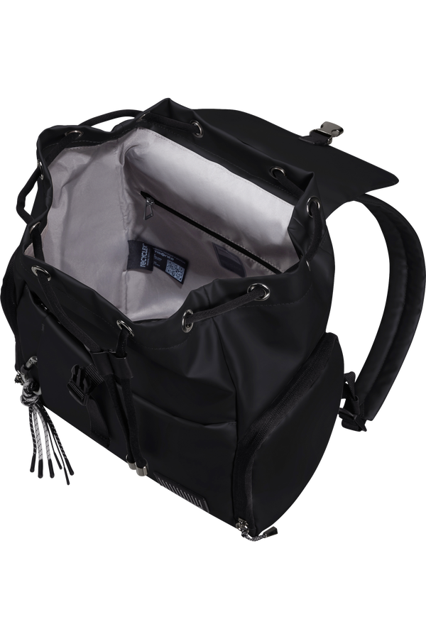 Samsonite Wander Last Backpack 3PKT 1 Buckle  Czarny