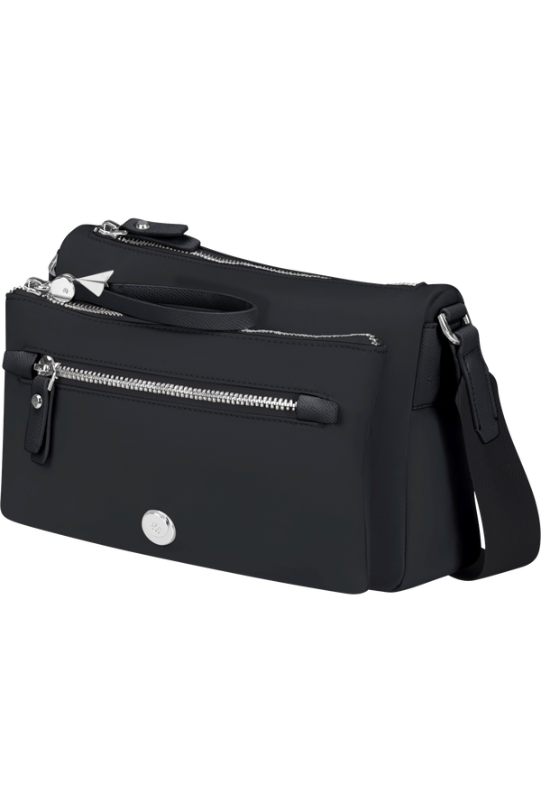 Samsonite Karissa Evo Shoulder Bag + Pouch  Czarny