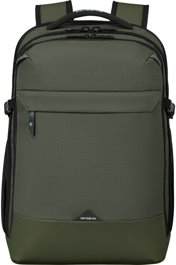 Samsonite Roadseeker Laptop Backpack Expandable L  Ciemny oliwkowy