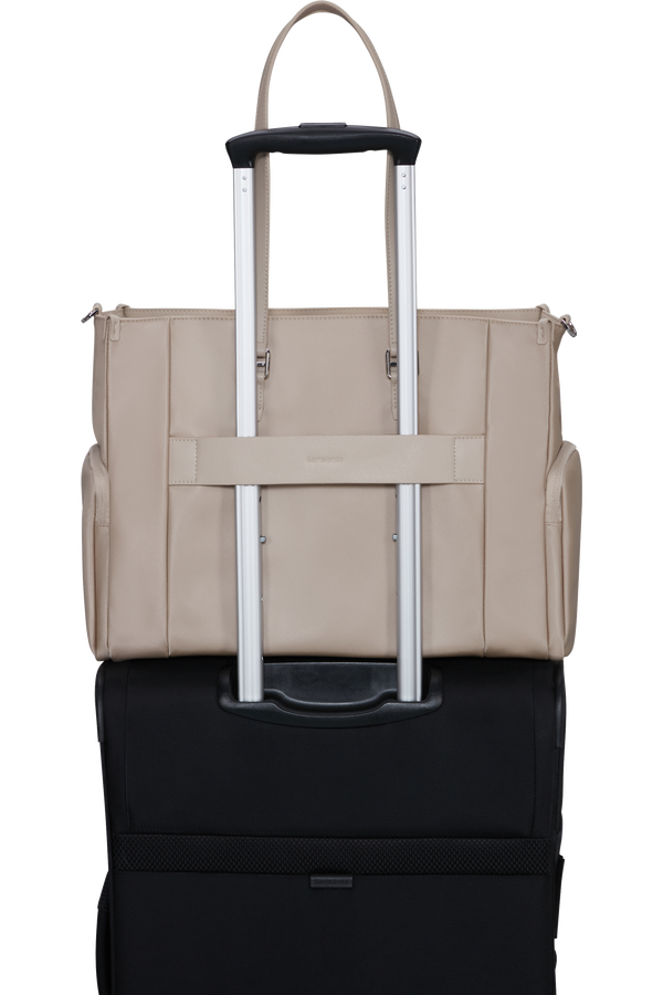 Samsonite Karissa Evo Travel Tote Bag 14.1'  Sand Beige