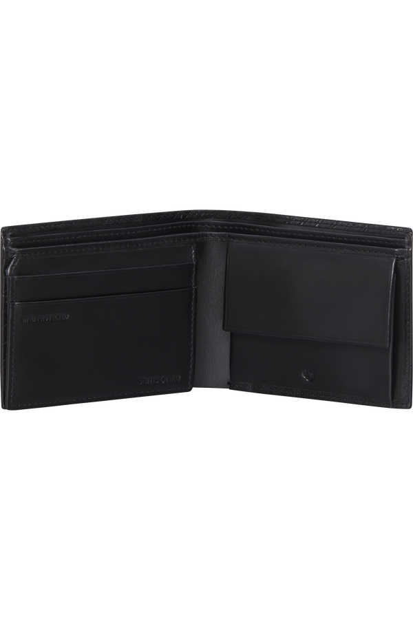 Samsonite Refined Slg 046 - B 6CC+VFL+2C+C  Czarny