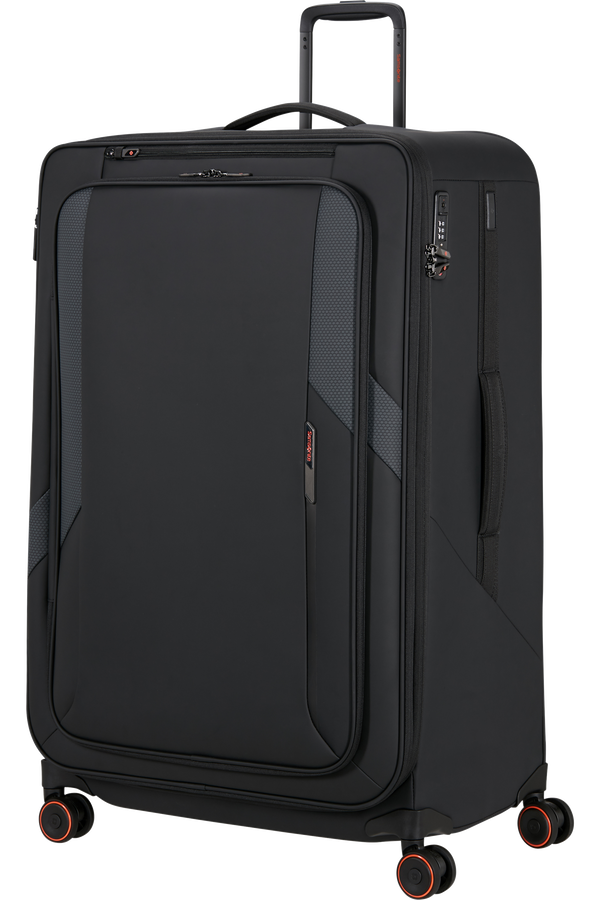 Samsonite Glazed Spinner Expandable 84cm  Czarny