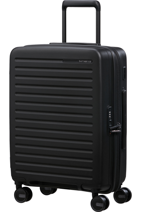 Samsonite Restackd Spinner Expandable 55cm  Czarny