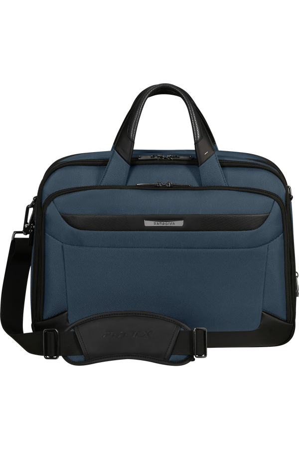 Samsonite Pro-Dlx 6 Bailhandle Expandable 15.6'  Niebieski