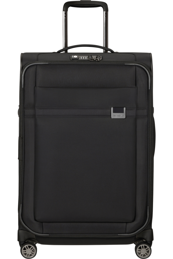 Samsonite Airea Spinner Expandable 67cm  Czarny