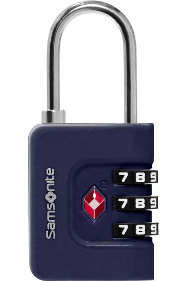 Samsonite Ta Revolution Combilock 3 dial TSA  Midnight Blue
