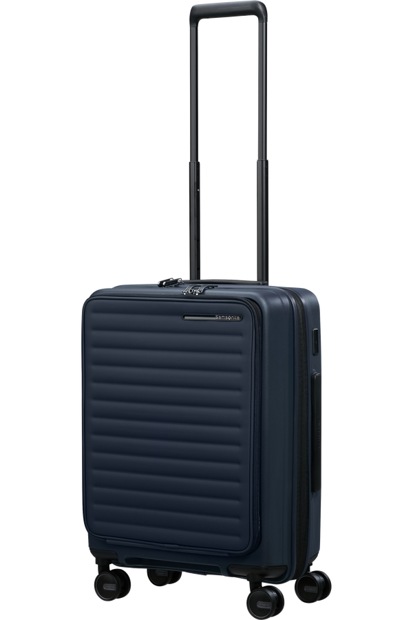Samsonite Restackd Spinner Expandable Easy Access 55cm  Midnight