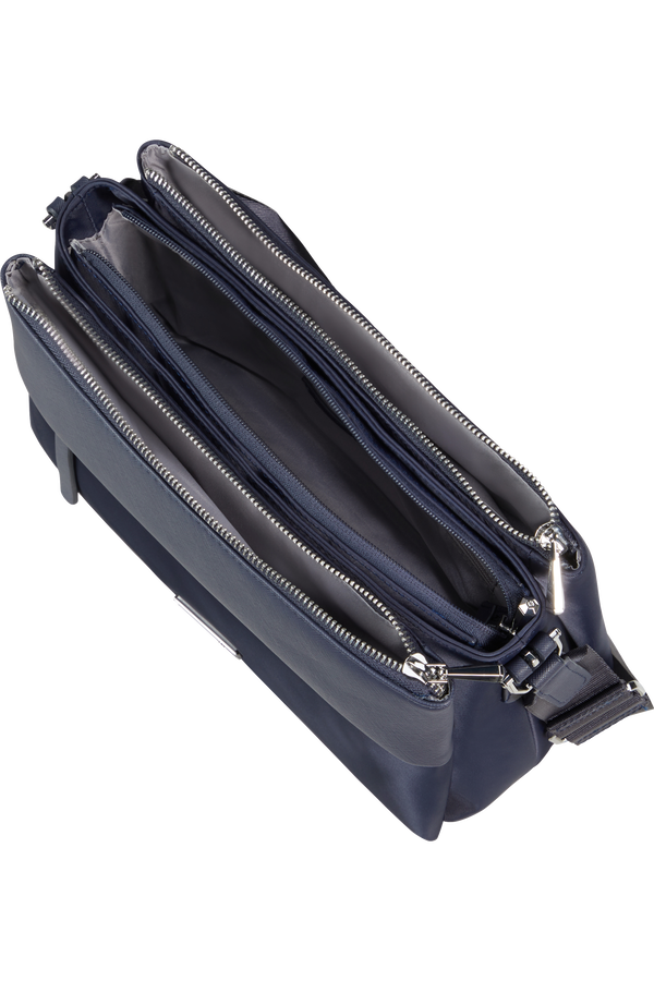 Samsonite Zalia 3.0 H.Shoulder Bag 3 Comp  Ciemnogranatowy