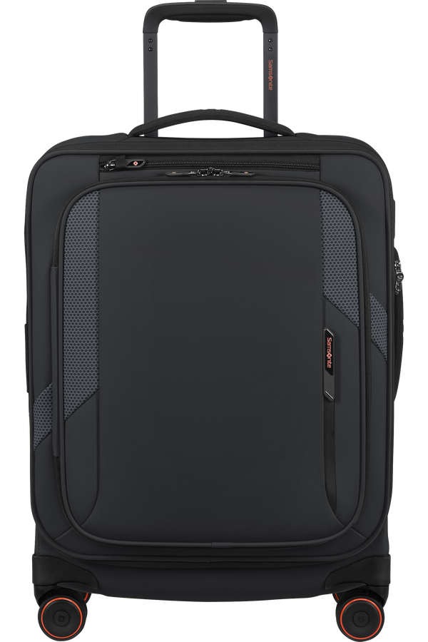 Samsonite Glazed Spinner Expandable 55cm  Czarny