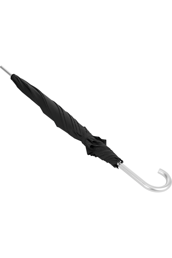 Samsonite Alu Drop S Stick Man Auto Open  Czarny