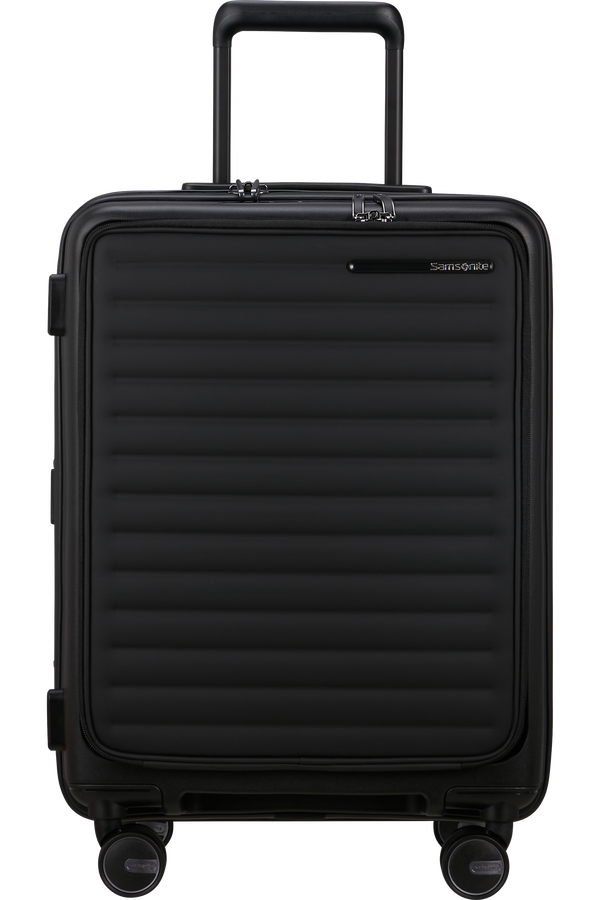 Samsonite Restackd Spinner Expandable Easy Access 55cm  Czarny