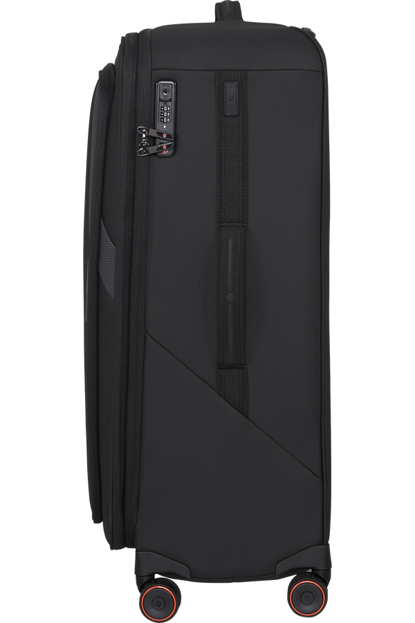 Samsonite Glazed Spinner Expandable 78cm  Czarny