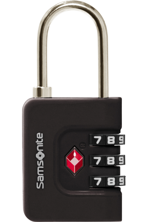 Samsonite Ta Revolution Combilock 3 dial TSA  Czarny