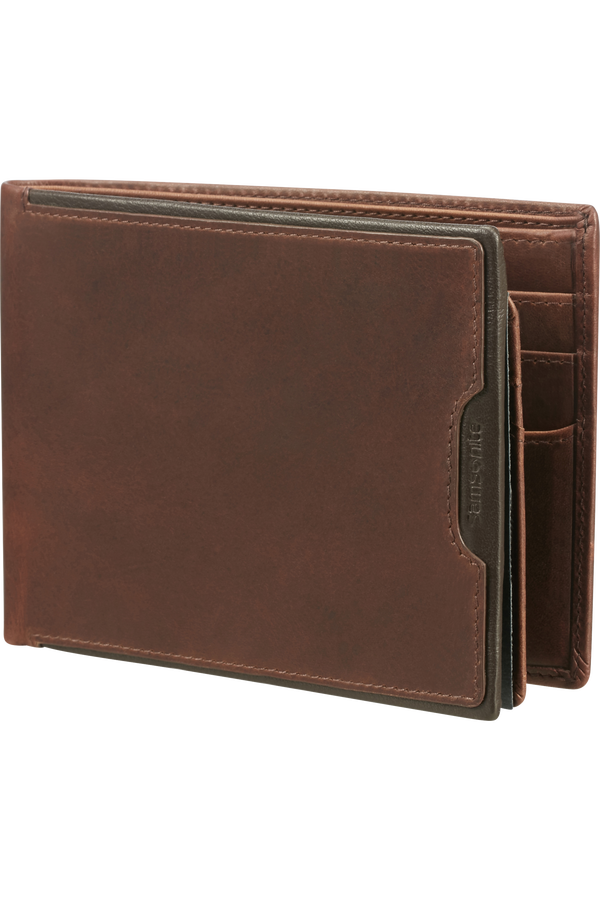 Samsonite Oleo Slg 009 - B 9CC+VFL+2C+W  Ciemnobrązowy