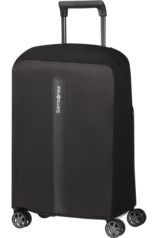 Samsonite Ta Revolution Foldable Luggage Cover S  Czarny Samsonite Ta Revolution Foldable Luggage Cover S  Czarny