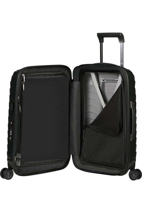 Samsonite Proxis Spinner Expandable Length 35cm 55cm  Czarny