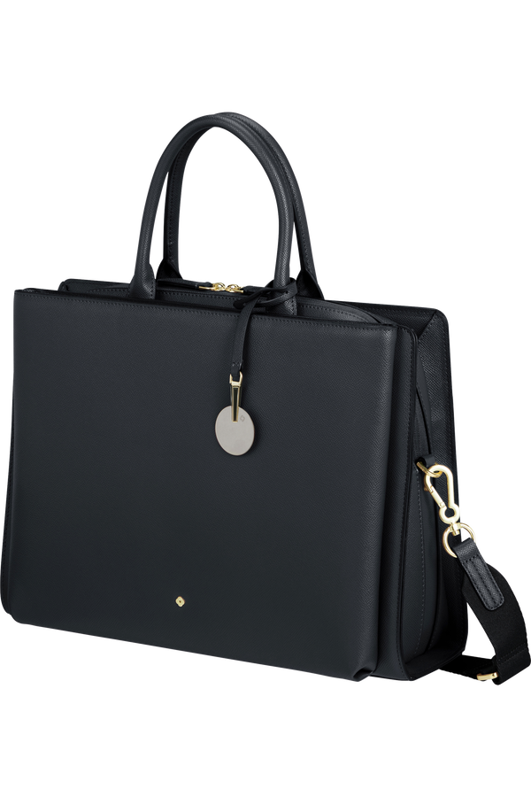 Samsonite Roundtheclock Tote 14.1' M  Czarny