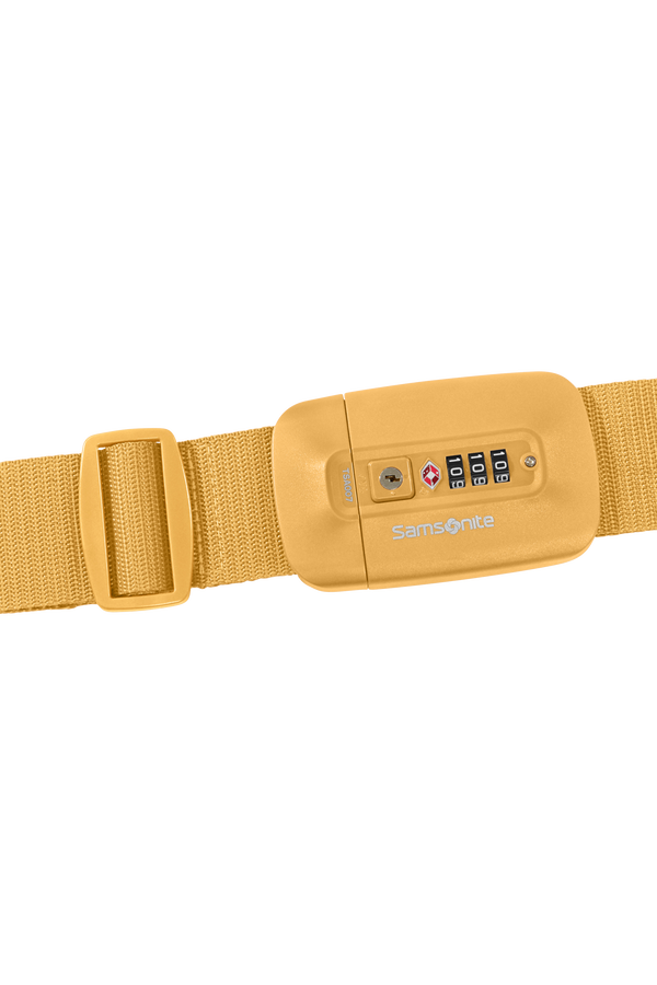 Samsonite Ta Revolution Luggage Strap/TSA Lock  Żółty