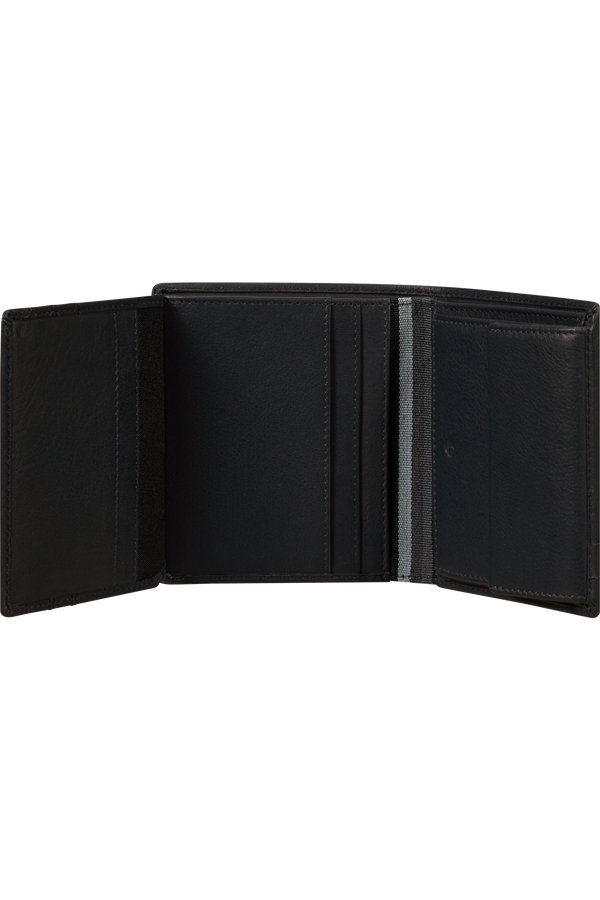 Samsonite Flagged Slg 144 - W S 8CC+HFL+C+2C  Czarny