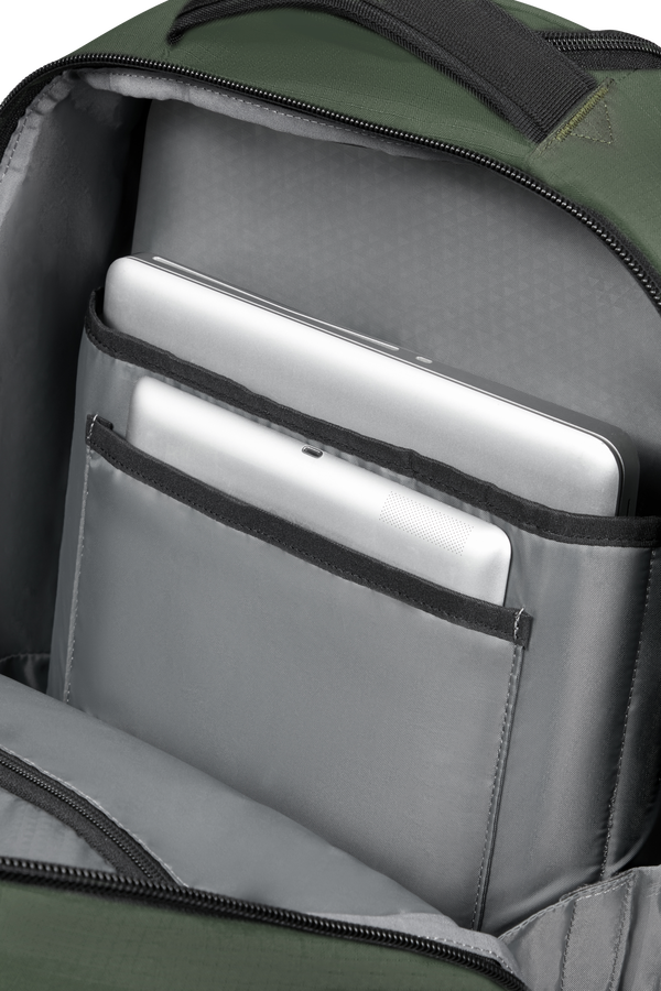 Samsonite Roadseeker Laptop Backpack with wheels 17.3''  Ciemny oliwkowy