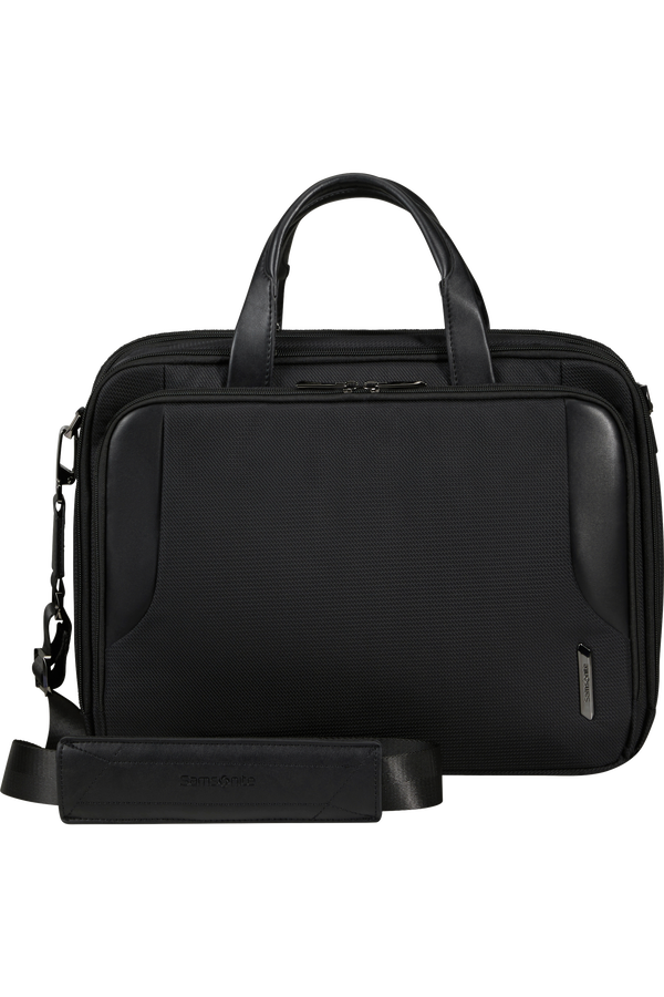 Samsonite Xbr 2.0 Bailhandle 3 Compartments Expandable 15.6' expandable  Czarny