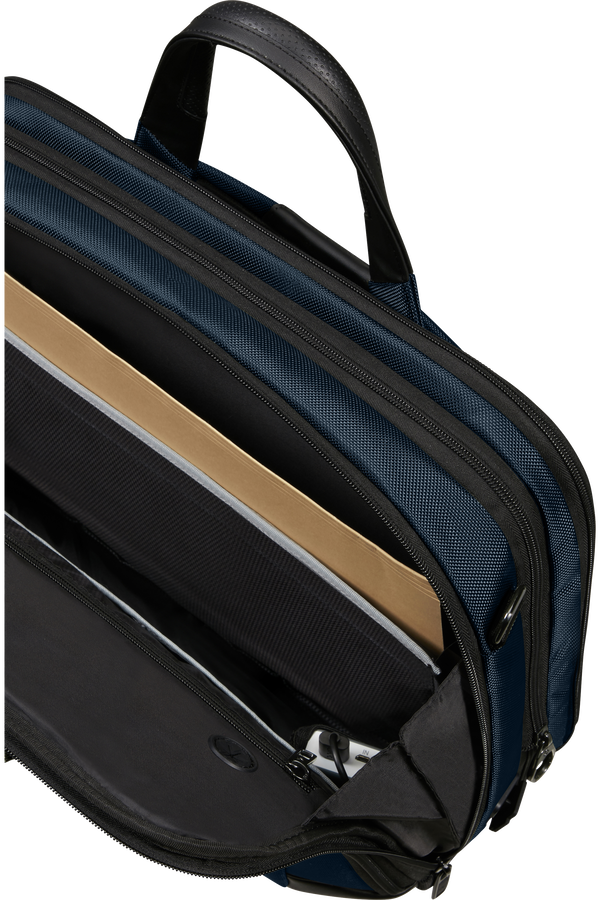 Samsonite Pro-Dlx 6 Bailhandle Expandable 15.6'  Niebieski